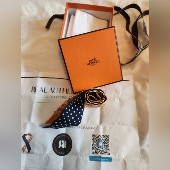 COA Hermes Twilly Orange and Blue - Picture 7 of 15
